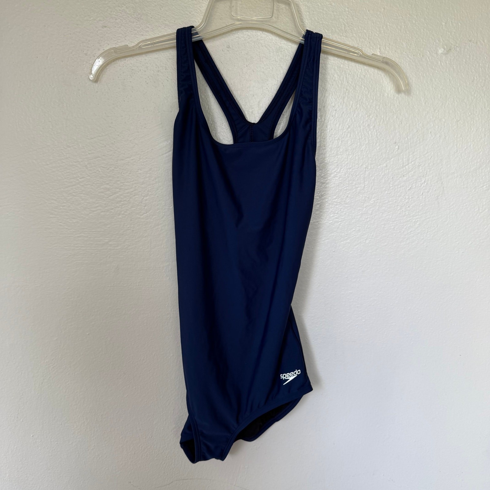 Speedo Women's Solid Super Proback One Piece Blue… - image 2