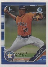 2019 Bowman Chrome Prospects Blue Refractor 1/150 Bryan Abreu #BCP-157 3b3