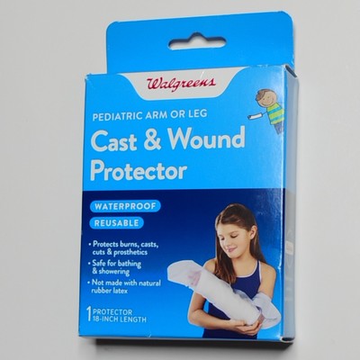 Pediatric Arm Or Leg Cast & Wound Protector, Reusable, Waterproof 18'' Walgreens