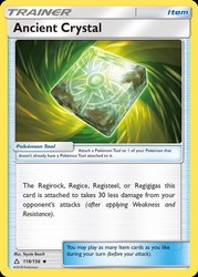 Ancient Crystal 118/156 Ultra Prism Reverse Holo