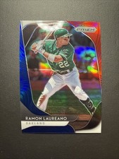 2020 Prizm - Ramon Laureano Red White & Blue Prizm Athletic’s Baseball
