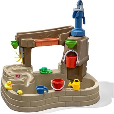 Step 2 Pump & Splash Discovery Pond Water Table Kids Water Sensory Activity Pool