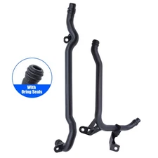 2PCS Engine Heater Inlet Pipe & Water Coolant Pipe for BMW 325xi 330xi X3 X5