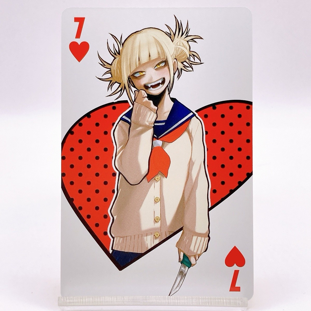 Himiko Toga My Hero Academia Playing Card Heart 7 Jump Japan