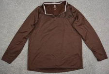 Browning Hunting Gear Long Sleeve Pullover Shirt Men's Large Brown