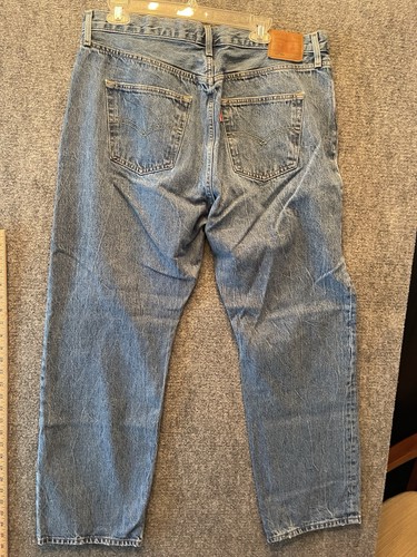 Vintage 90's Levi's 501 Button Fly Men's 34x32 Made In The USA#01994 - Picture 2 of 9