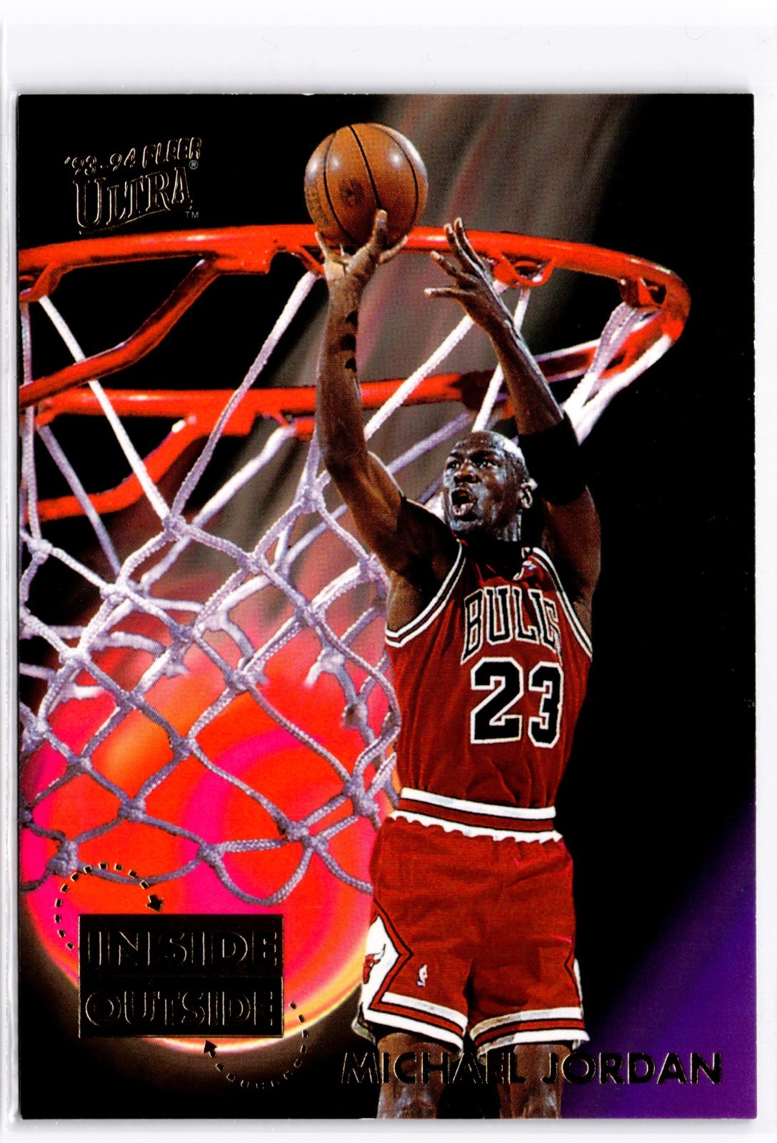 1993-94 Fleer Ultra #4 Michael Jordan Inside Outside Chicago Bulls