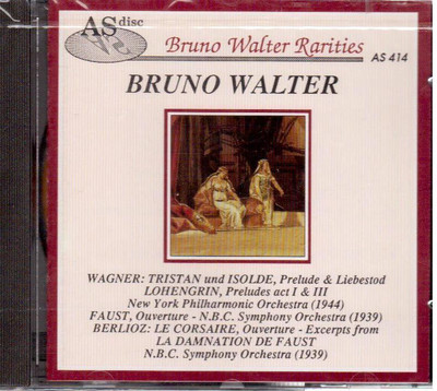 Wagner: Tristan Und Isolde, Lohengrin, Berlioz: Le Corsaire / Bruno Walter - CD