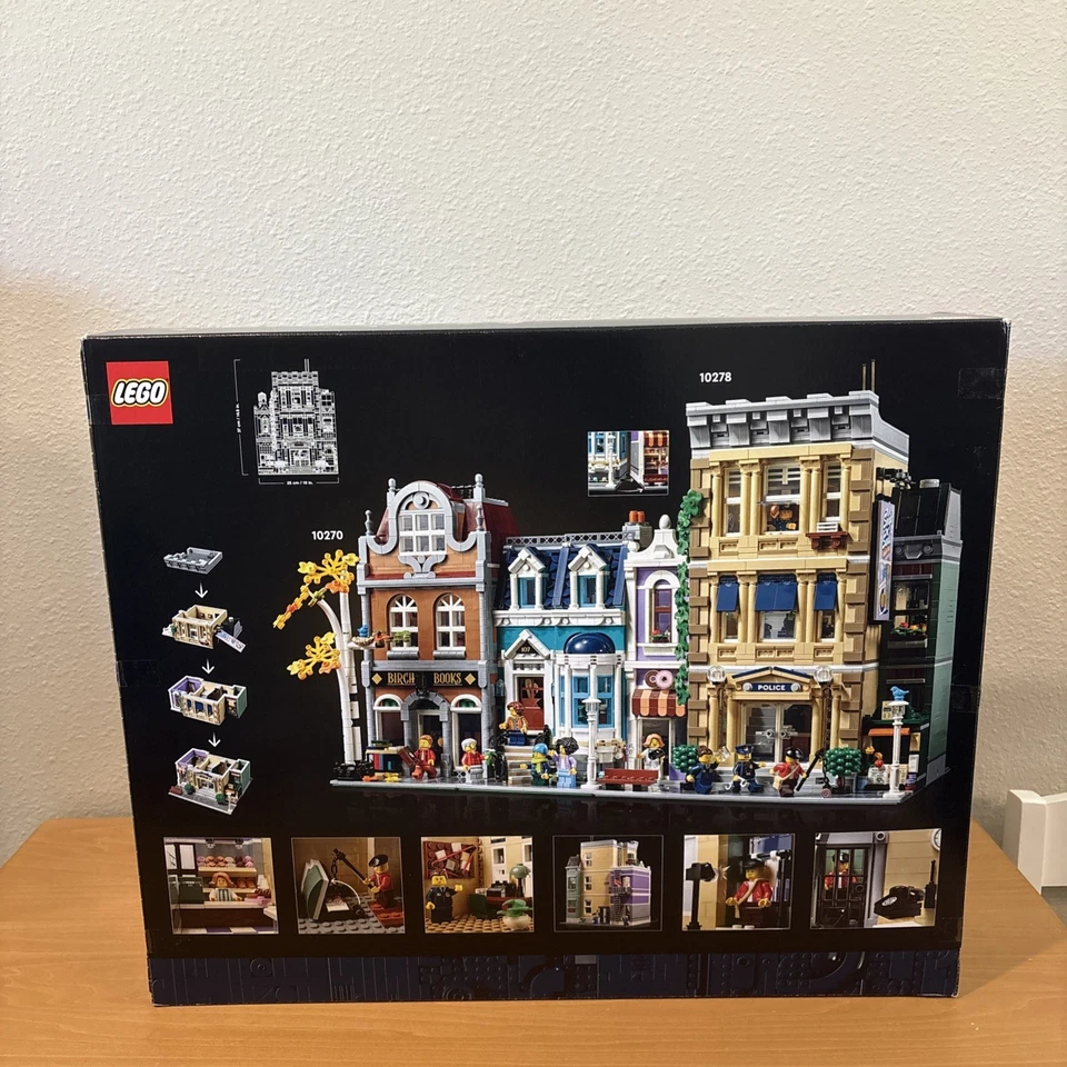 New LEGO 10278 Police Station Set - Modular Building - Factory Sealed - Retired - Image 2 of 2