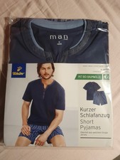 Kurzer Herren Pyjama Tchibo Gr. M 48/50 Neu !