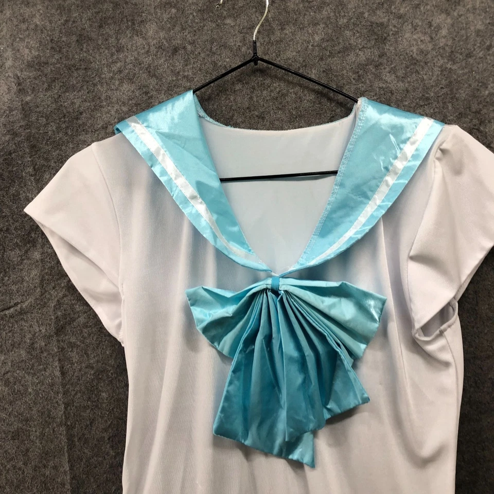 Sailor Moon Sailor Mercury Costume Womens S/M Blue Cosplay - Image 3 of 4