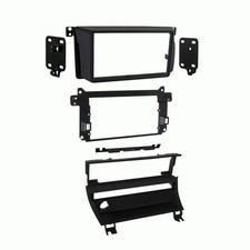 Metra 95-9311B Matte Black Double DIN Dash Kit for Select 1999-06 BMW Vehicles