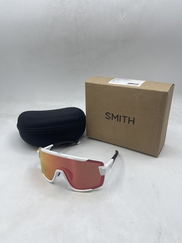 Smith Unisex Wildcat Sunglasses Red/White Mirror