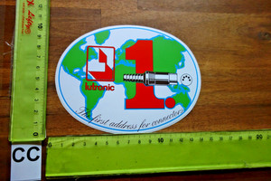 Alter Aufkleber Musik HiFi Audio TV Fernsehen Lautsprecher Kabel LUTRONIC