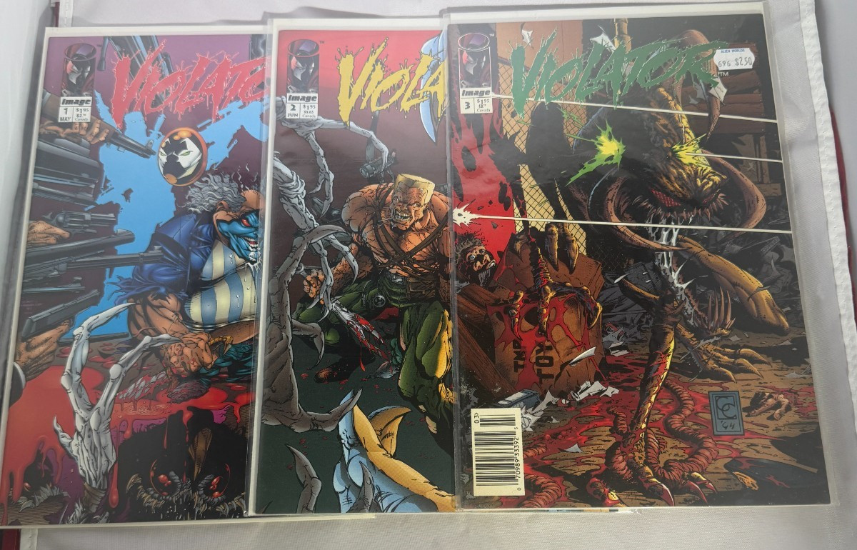 Violator #1-3 Complete Image Comics