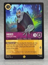 Disney Lorcana - 56/204 Hades Looking for a Deal WITW Legendary Non Foil NM TCG