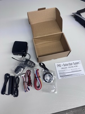 Keyless Entry Push Start System - Model C6/A6-A/B With 2 Key Fobs