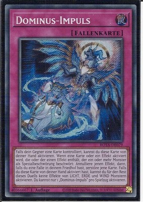 Yu-Gi-Oh ROTA-DE079 Dominus Impulse  Secret Rare NM/Mint DE.