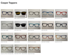 Casper Pair Eyewear Topper Toppers Frames Top Sun Top Sunnies- Combined Shipping