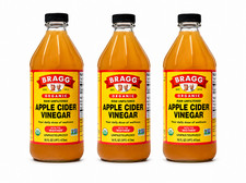 Bragg Apple Cider Vinegar, 16 Ounce ( Pack of 3)