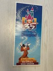 Disneyland 35th Anniversary Pop Up Map Free Shipping!