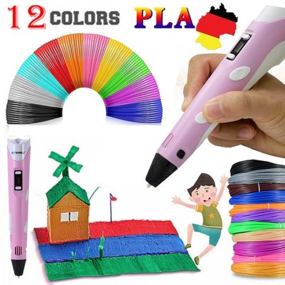 3D Druckstift 3D Stereoscopic Printing Pen Für Kinder und Erwachsene Weihnachten