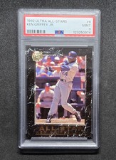 Ken Griffey Jr 1992 Fleer Ultra All-Stars #6 PSA 9 MARINERS