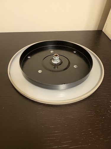 KLH MODEL 20 TURNTABLE METAL PLATE - Picture 3 of 5