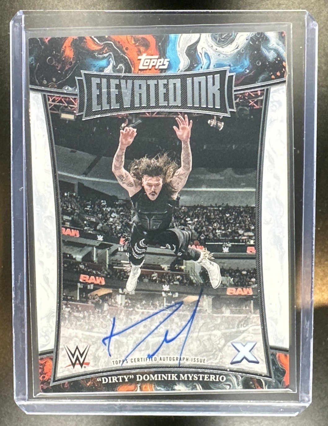 2025 Topps WWE Exalted Elevated Ink  "Dirty" Dominik Mysterio Autograph