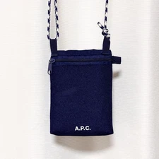 A.P.C Sacoche Pouch Apace Navy