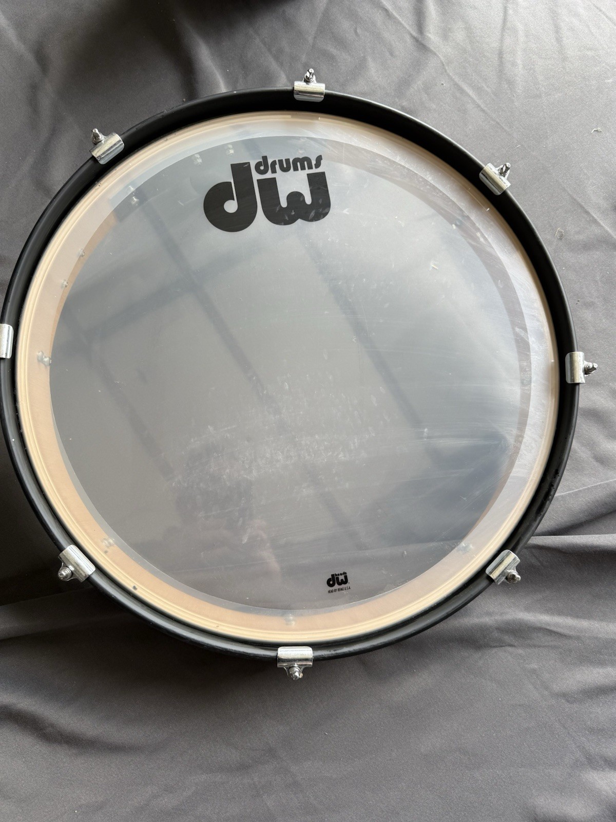 DW Design Series Pancake Gong Drum 20in - Black