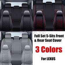 Leather Seat Covers Full Front Rear Cushion Accessories For Honda Hr-v 2016-23