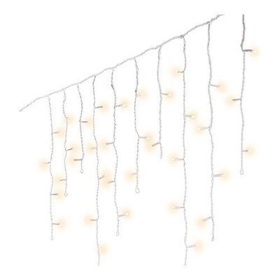Kaemingk 494821 LED Lichtervorhang mit 8 Lichtspielen und Timer