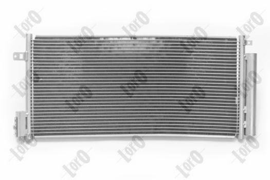 ABAKUS A/C Condenser 037-016-0027 for Alfa Romeo Fiat Lancia 312x662x16mm