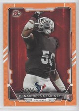 2015 Bowman Rookies Orange 169/299 Benardrick McKinney #15 9t3