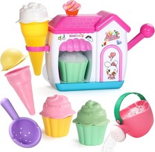 Bubble Ice Cream Bath Toy Set for Kids Ages 3-8 Fun