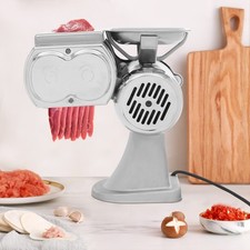 Electric Meat Cutter Machine Food Slicer w/ 1.7mm Thickness 200r/min Low Noise