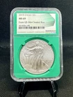 2015 American Silver Eagle NGC MS69 Green Monster Box Holder! 1 Oz .999 Silver!
