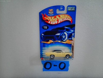 HOT WHEELS 70 PLYMOUTH ROADRUNNER HOT ROD YELLOW 4/4 # 110 MATTEL NEW 1:64 O-O