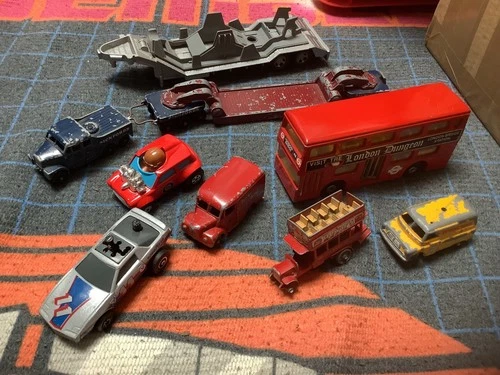 vintage matchbox/ Lesney die cast vehicles job lot 1970s/1980s