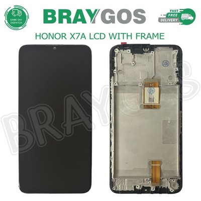 For HUAWEI HONOR X7a RKY-LX1 RKY-LX2 LCD Display Touch Screen Digitizer + Frame