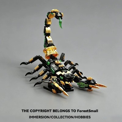 Mechanical Bionic Building DIY Toy Scorpion ABS Enhance Kids' Hands-On Skills