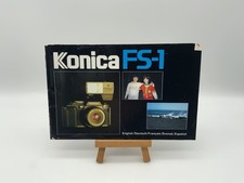 Konica FS-1 Manual German User Guide Magazine