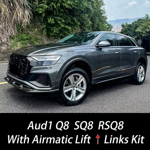 For AUDI Q8 SQ8 RSQ8 4M Adjustable Air Ride Suspension Lift Links Raise Kit Rods - Picture 6 of 7