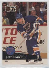 1991-92 Pro Set Jeff Brown #212 17fc