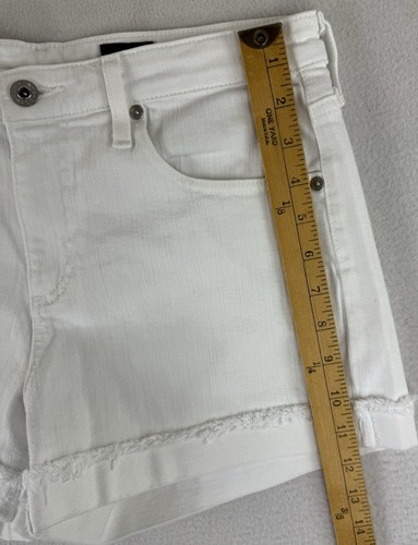 AG Adriano Goldschmied Denim 26R The Hailey Ex-Boyfriend Cuffed Jean Shorts - Picture 3 of 14