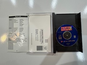Fighters Megamix (Sega Saturn, 1997) CIB Complete w/ Manual + Reg Card Tested EX