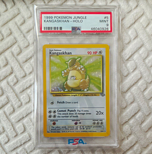 Kangaskhan (Unlimited) graded PSA 9 for sale on eBay