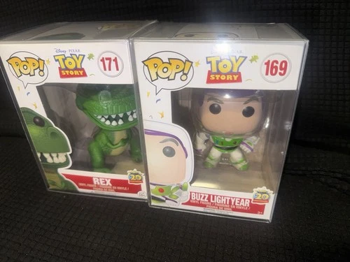 Funko Pop Disney  Pixar Toy Story Rex Buzz Lightyear Set