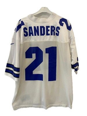Nike Team Sports Dallas Cowboys #21 Deion Sanders NFL Jersey White